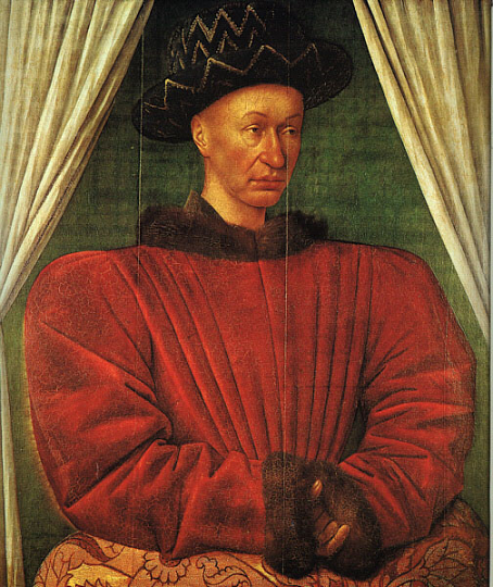 Portrait Charles VII en 1450